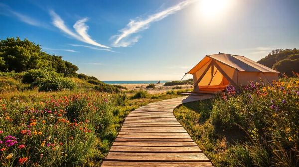 Séjournez au camping cinq étoiles en Atlantique à Fouesnant