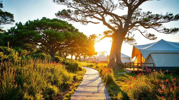 Séjournez au camping cinq étoiles en Atlantique à Fouesnant